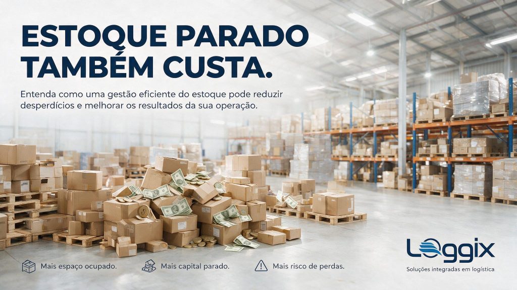 estoque parado gestao logistica